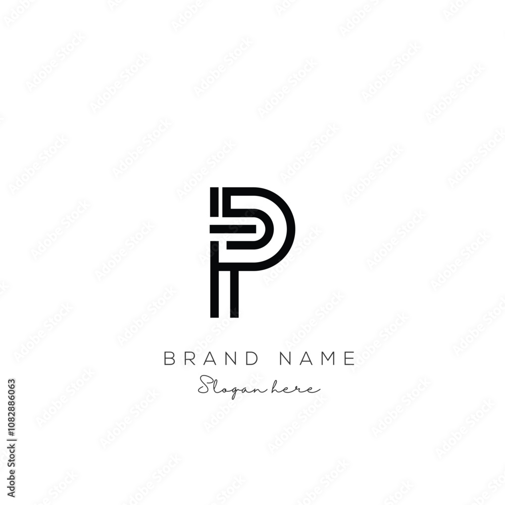 P Letter logo icon vector modern design. P logo icon vector illustration modern design. Suitable for any company. P Letter logo icon vector modern design. P logo icon vector illustration modern design. Suitable for any company.