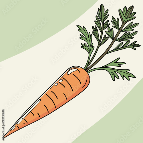 carrots on a wooden background