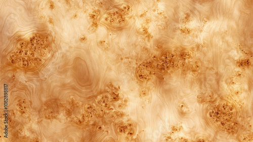 Burled light wood background bird's eye maple knotty texture