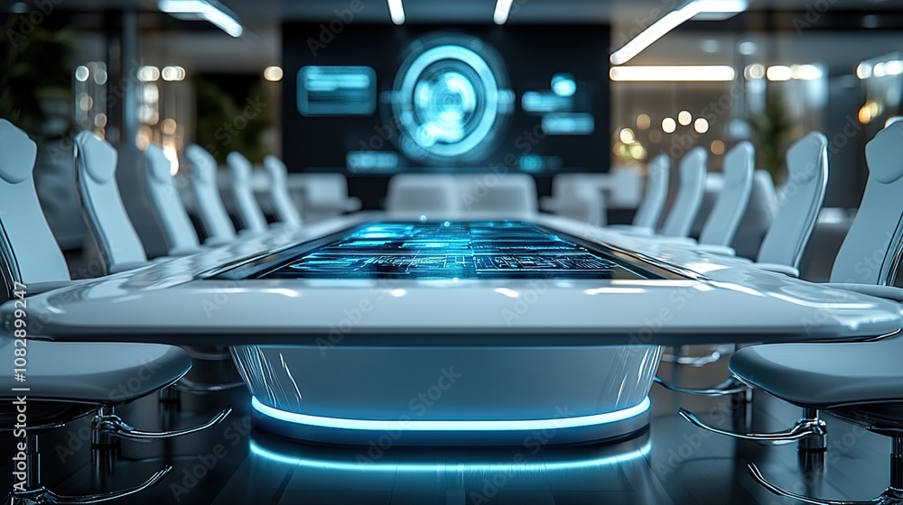 Futuristic Conference Table