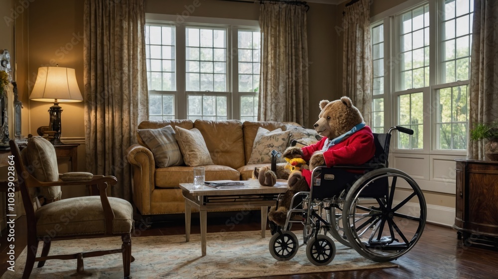 image of a house living room wheelchair stuff image of a house living room wheelchair stuff