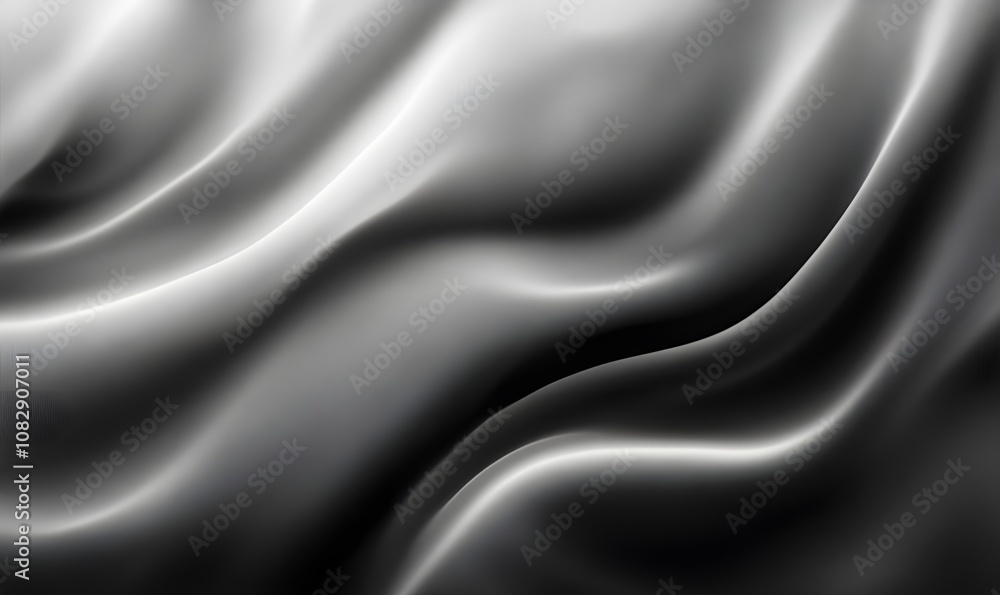 Black and white satin background Black and white satin background