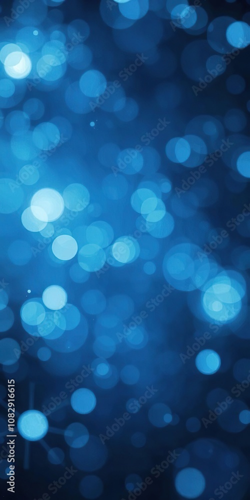 Abstract blue light background resembling a sparkling starry night sky, abstract, glow Abstract blue light background resembling a sparkling starry night sky, abstract, glow