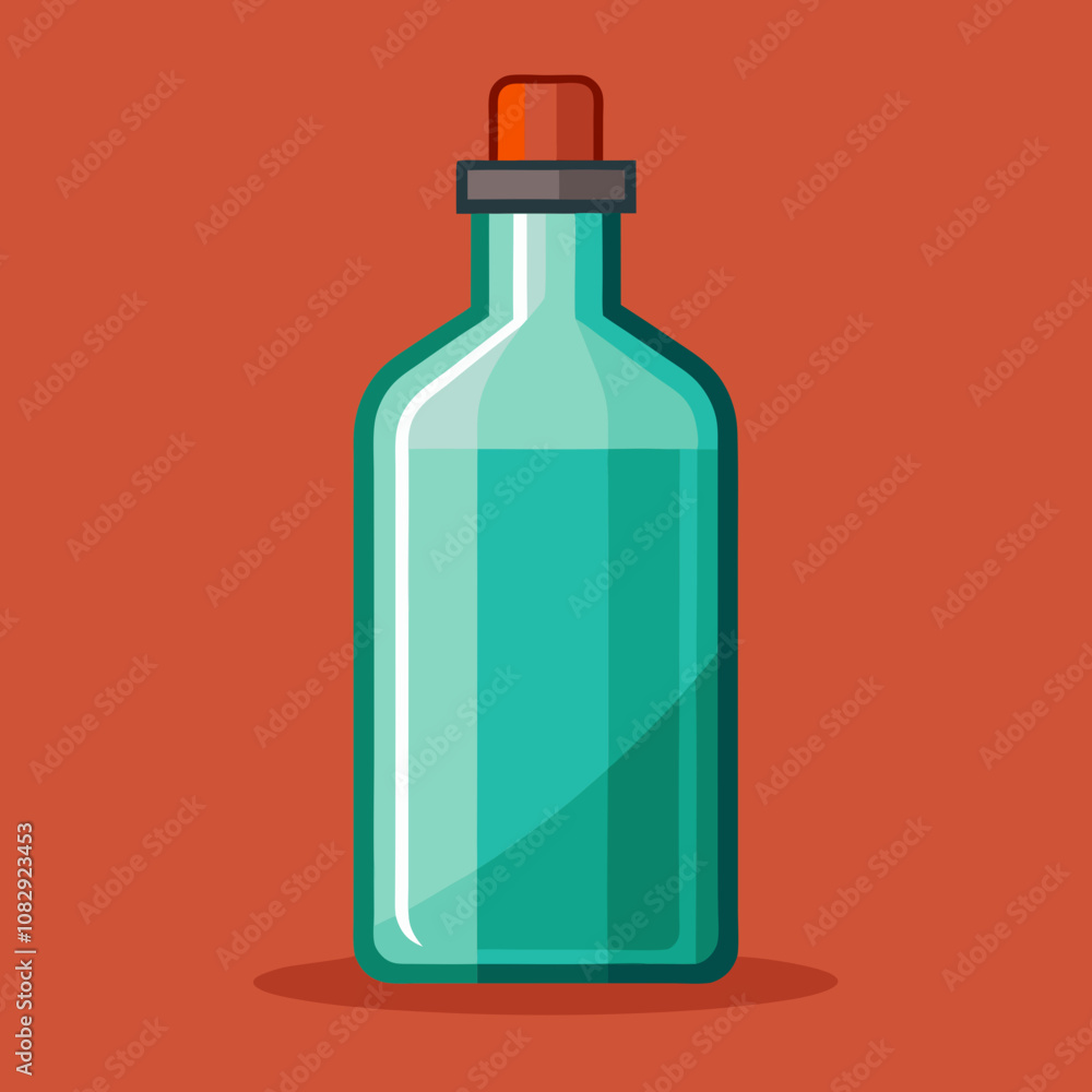 illustration of a bottle of water illustration of a bottle of water