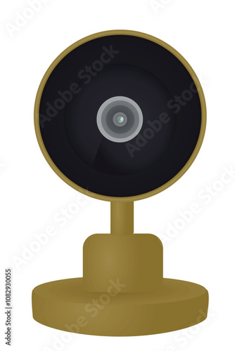 Web wifi cam. vector illustration