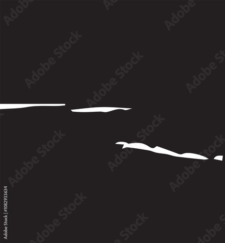 Abstract monochrome grunge background. The gloomy texture of the old worn surface. Scratches, chips, scuffs vector pattern