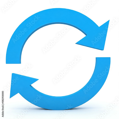 blue arrow icon