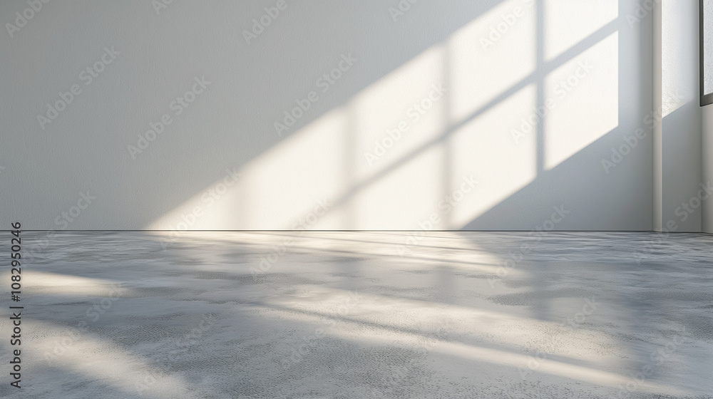 Obraz premium A close up of the floor in an empty room minimalist background