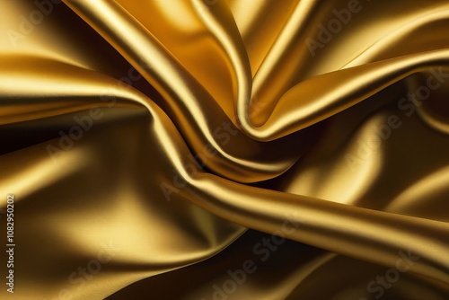 Obraz na płótnie golden silk background texture s satin fabric w salonie