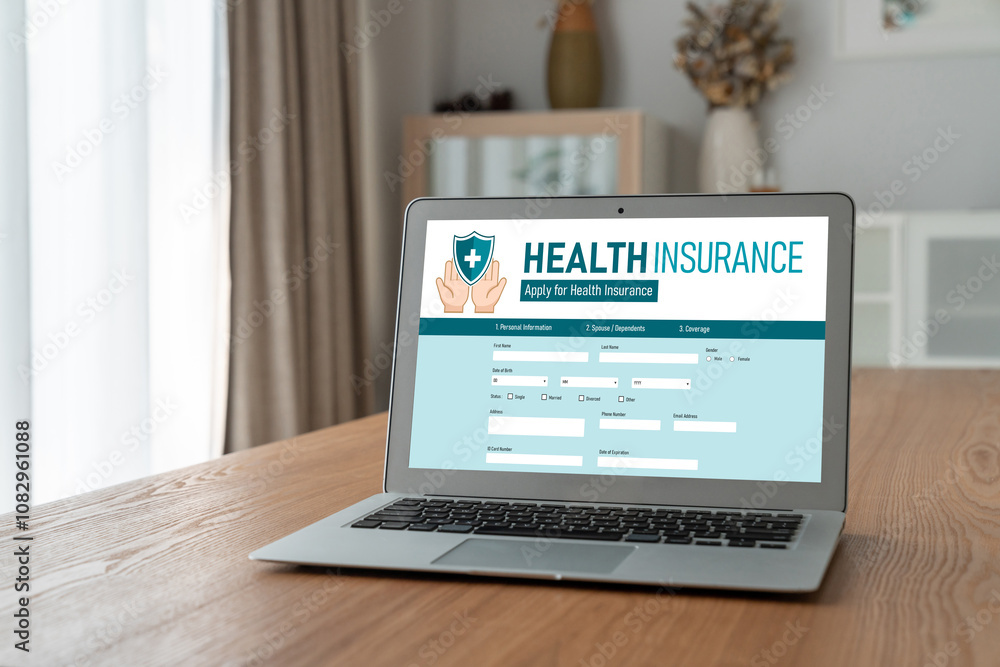 Health insurance web site modish registration system for easy form filling Health insurance web site modish registration system for easy form filling