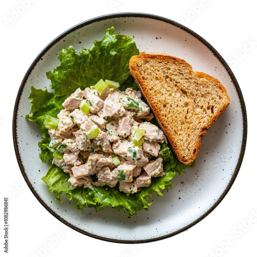 Delicious Plate of Tuna Sal...