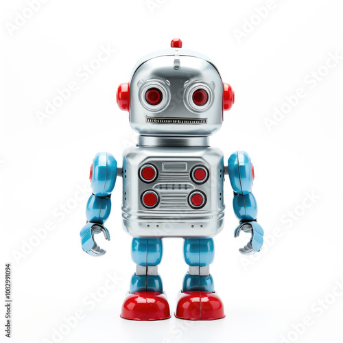 Futuristic Retro Robot photo