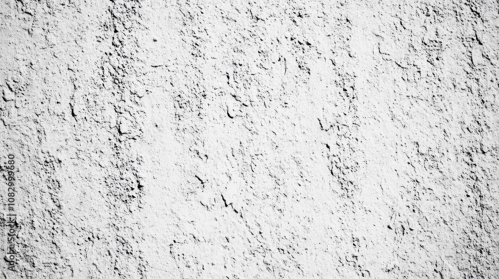 Fototapeta premium Textured White Wall Surface with Subtle Variations Ideal for Background Use in Designs, Photography Projects, and Artistic Concepts to Create Visual Interest and Contrast