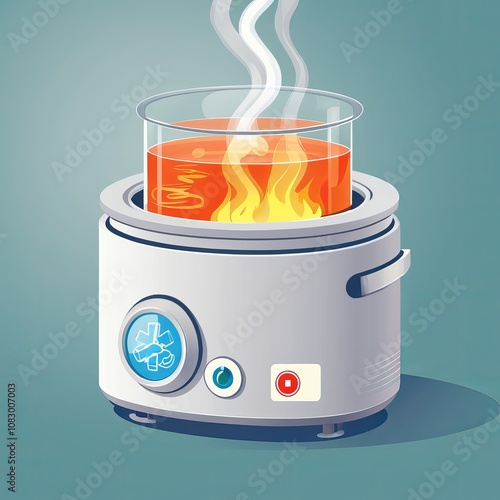 Medical Warmers Vector Illustration: Essential Healthcare Equipment for Patient Comfort photo