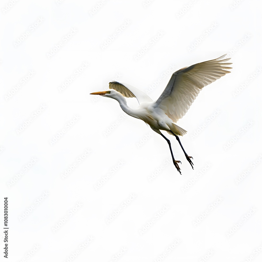 Fototapeta premium Grey crowned crane bird