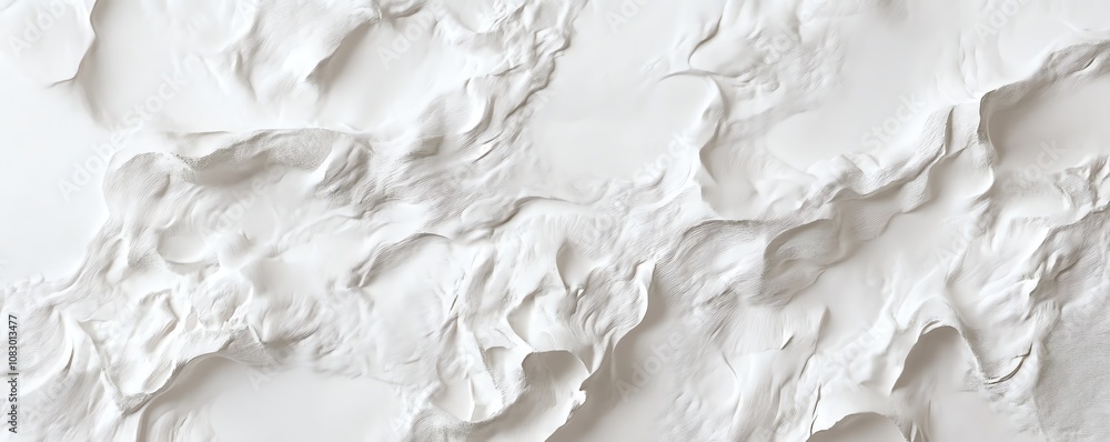 Obraz premium Gentle Texture on White Background