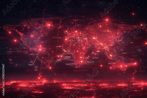 Global Military Tensions Map