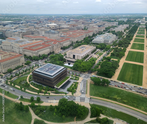 National Mall Aerial East of the Washington Memorial