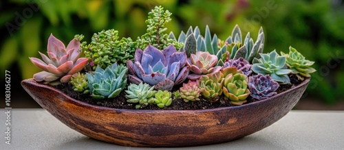 Vibrant mixed succulent arrangement featuring seven distinctive species including short leaved aloe perfect for home decor or indoor gardening photo