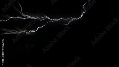 Lightning Particle Strike Effect | Premium VFX Animation