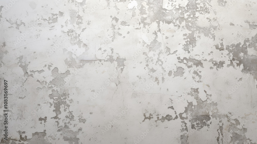 Obraz premium Close up view of an aged gray concrete wall texture