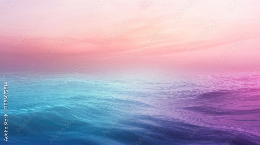 Obraz premium Dreamy Shores series A backdrop featuring vibrant colors and gradients perfect for projects focused on art creativity imagination and design