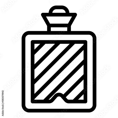 Hot water bottle for warmth and relaxation during winter.