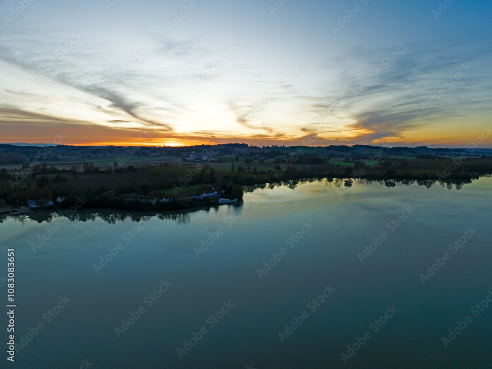 Obraz premium Ciel sur l'eau