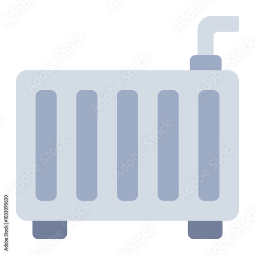 Radiator heater for a warm and cozy home environment.