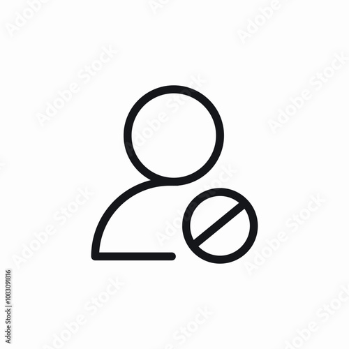 user error not available icon sign vector