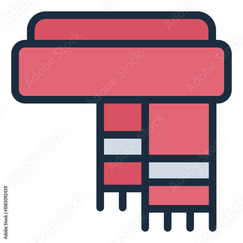 Winter scarf to keep neck warm and add style to winter attire.