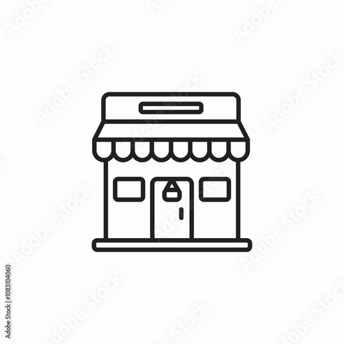 shop store icon sign vector