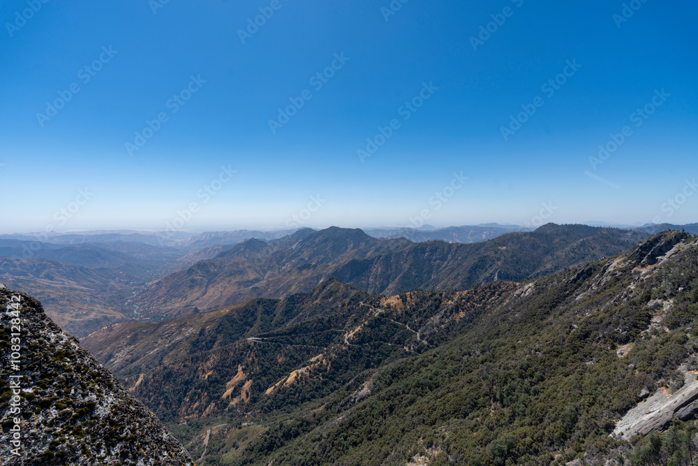 Fototapeta premium モロロックからの眺め Moro Rock