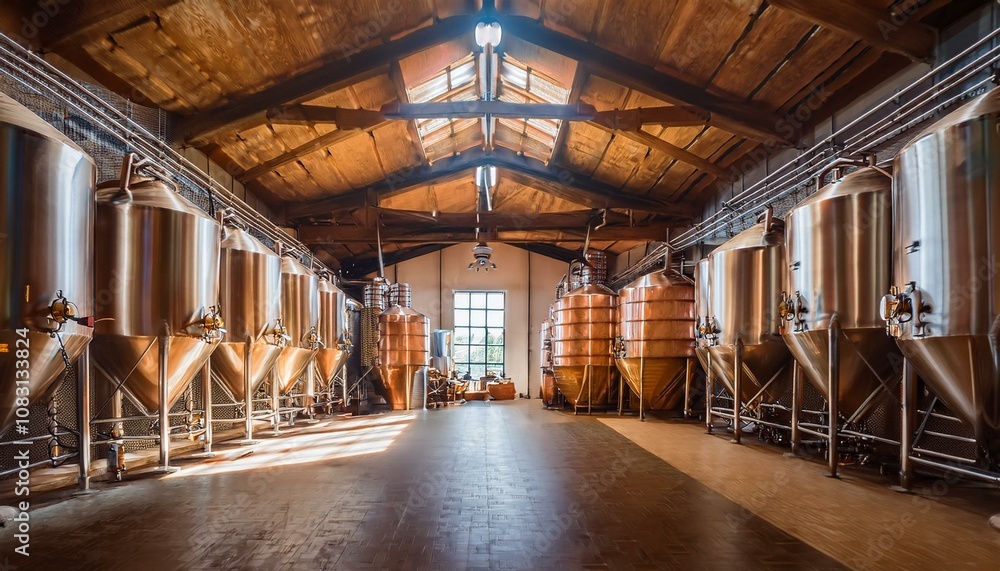 Fototapeta premium Add yeast to initiate fermentation. 