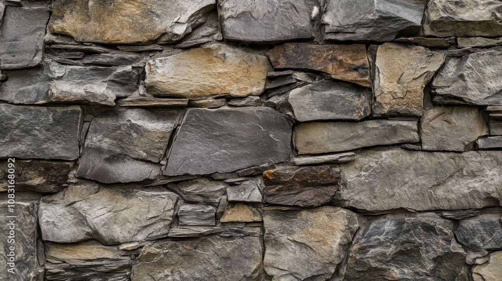 Obraz premium Rough Stone Wall Texture