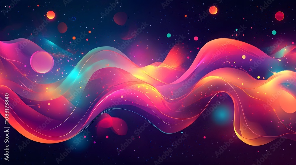 Fototapeta premium Abstract Nebula