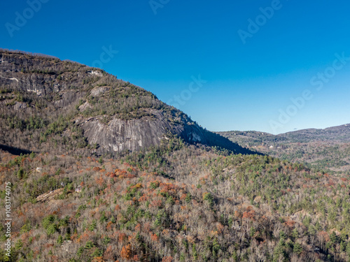 Whiteside Mountain in Western North Carolina photo