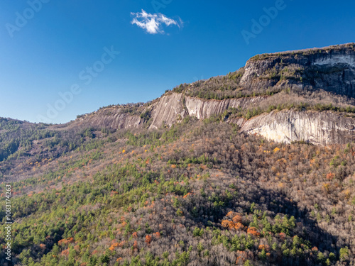 Whiteside Mountain in Western North Carolina photo