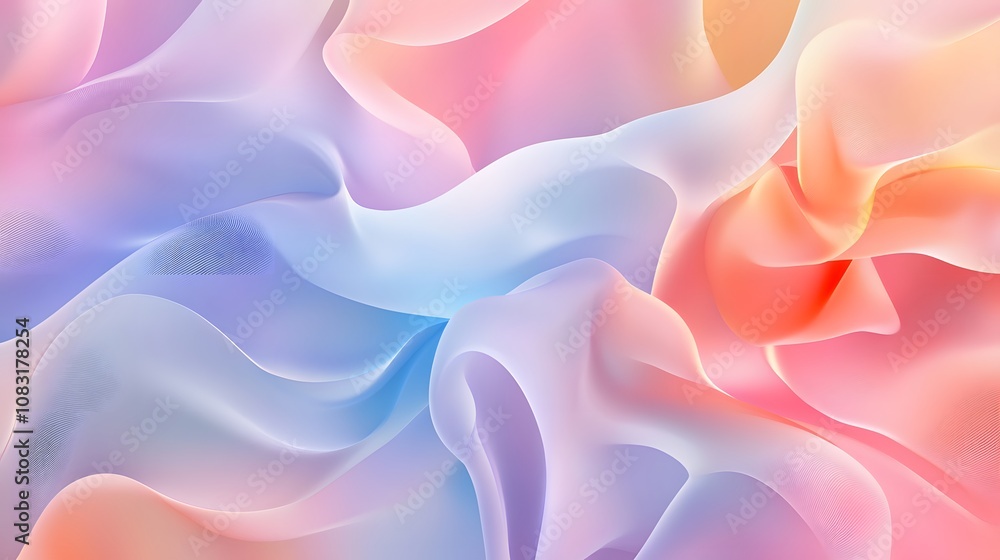 Obraz premium Soft Pastel Abstract Background