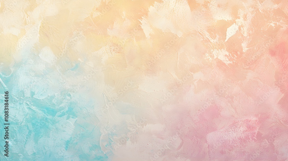 Fototapeta premium Soft Pastel Gradient Background for Creative Projects