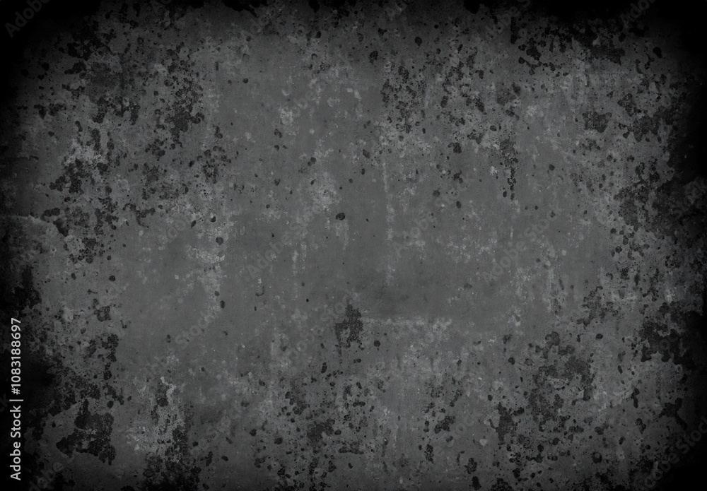 Obraz premium a dark gray grunge texture