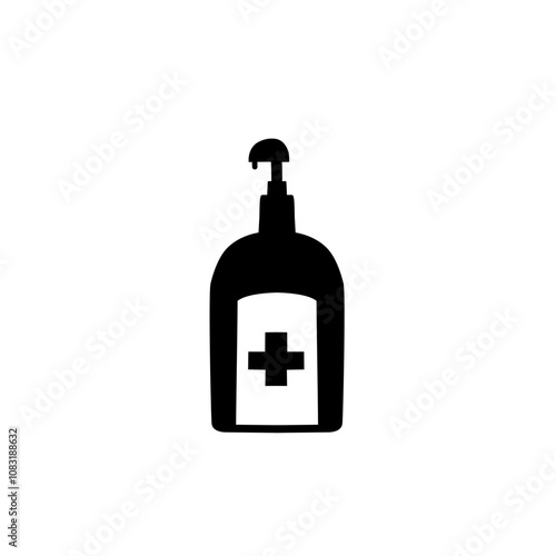 antiseptic bottle icon