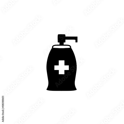 antiseptic bottle icon