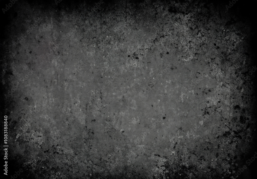 Obraz premium dark gray grunge texture