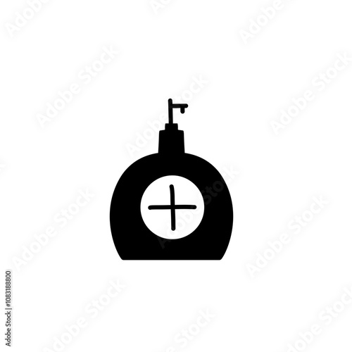 antiseptic bottle icon