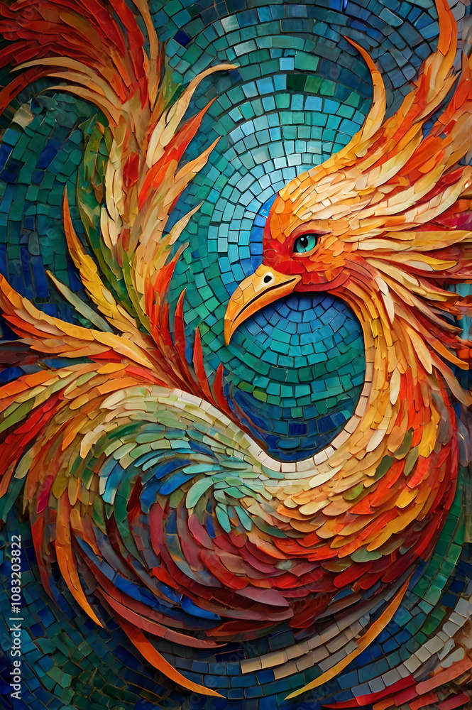 Fototapeta premium peacock feather background