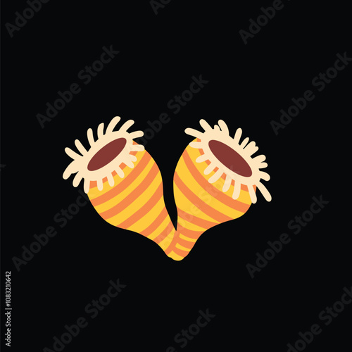 Coral Reefs Cute Illustration