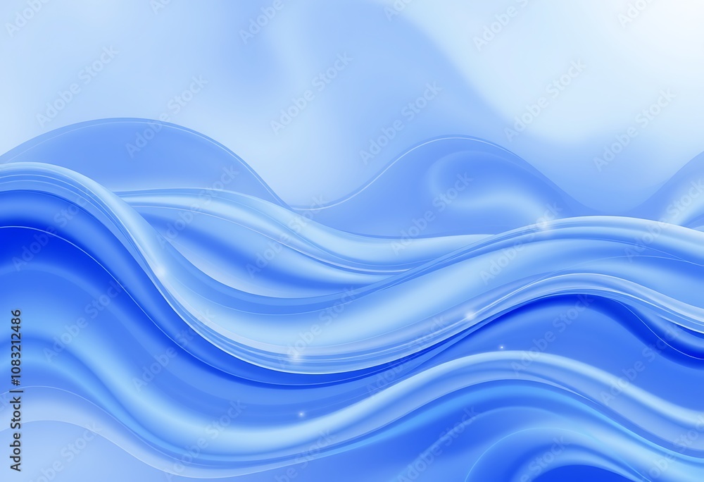 Fototapeta premium A background image, the image has waves and it looks like a standard phone background. template.