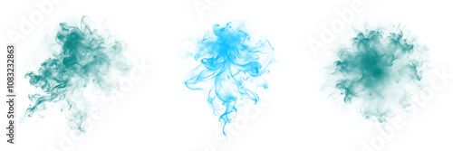 Realistic Abstract Smoke Effect Overlay - High-Resolution PNG for Creative Projects