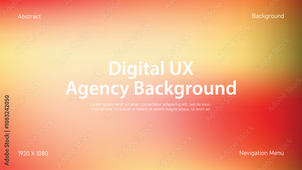 Obraz premium Creative UI Backgrounds Using Gradient Mesh Design